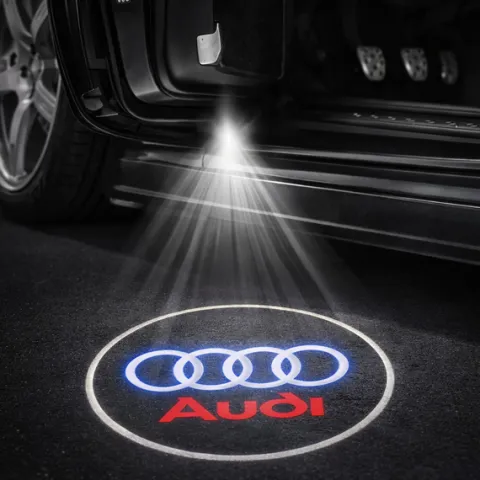 LED LOGO PROJEKTOR do AUDI A3 A4 A5 A6 A7 A8 Q3 Q5 Q7 R8 TT HD