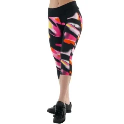 Legginsy 3/4 Asics FuzeX Knee Tight damskie getry sportowe termoaktywne XS