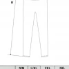 Legginsy Damskie z WYsokim Stanem Czarne Klasyczne Getry Fit MORAJ S/M