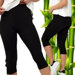LEGGINSY LEGINSY DAMSKIE RYBACZKI BAMBUS KRYJĄCE WYGODNE CZAR 48/50 4XL/5XL