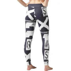 Legginsy Reebok Boldface damskie getry sportowe termoaktywne 2XS