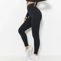 LEGGINSY sportowe LEGINSY PUSH UP MODELUJĄCE z marszczeniem WYSOKI STAN