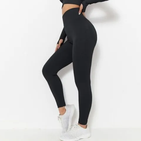 LEGGINSY sportowe LEGINSY PUSH UP MODELUJĄCE z marszczeniem WYSOKI STAN