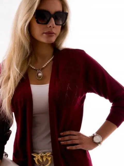 LEKKI SWETER KARDIGAN NARZUTKA DUŻO KOLORÓW 3507