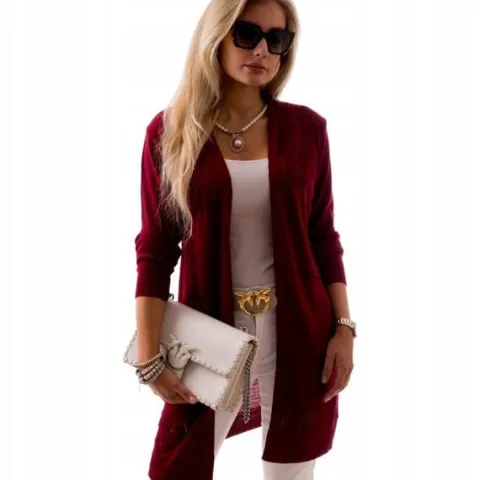 LEKKI SWETER KARDIGAN NARZUTKA DUŻO KOLORÓW 3507