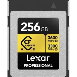 Lexar CFexpress Pro Gold R3600/W3300 256GB