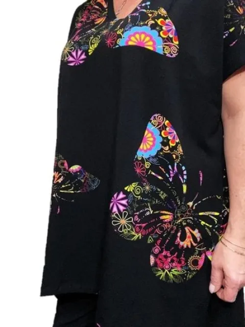 ŚLICZNA BLUZKA TUNIKA 52 54 5XL