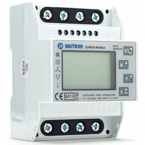 LICZNIK ENERGII SDM630MCT TRÓJFAZOWY MODBUS RTU LCD RS485 5A