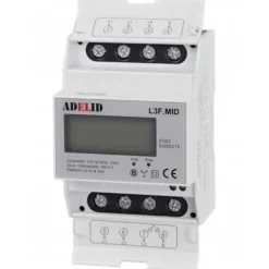 LICZNIK TRÓJFAZOWY LCD LED 100A 230V400V IP51 99999 KWH