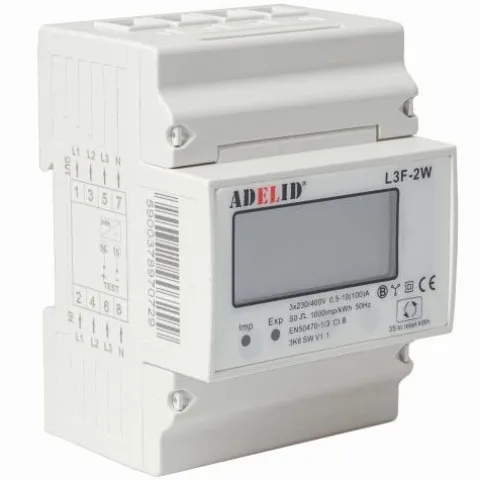 LICZNIK TRÓJFAZOWY L3F-2W IMPORT/EKSPORT 100A 230V400V AC