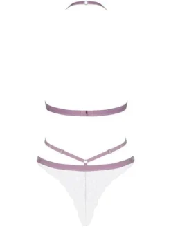 Lilyanne body białe - Obsessive L/XL