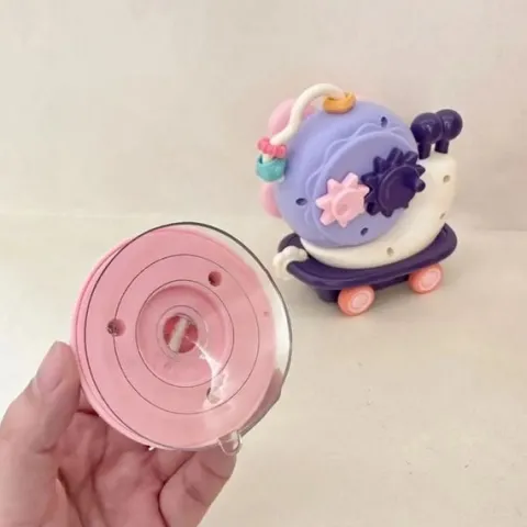 Ślimak Jeżdżący Interaktywny Dla Dzieci Zabawka Spinner Do Kąpieli Wiatrak