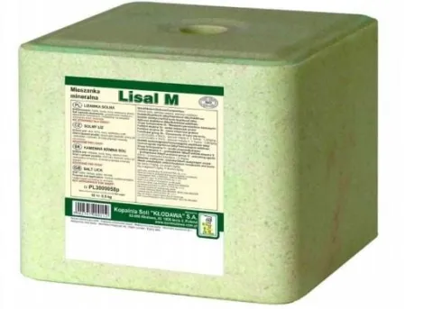Lizawka Lisal M Mikroelementy 10kg, Konie, Bydło