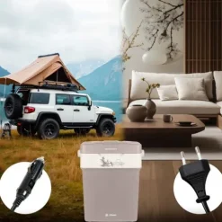 Lodówka turystyczna Berdsen Icemax 29 litry tryb ECO - ciemnoszara