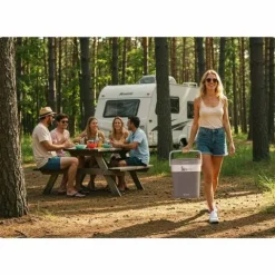 Lodówka turystyczna Berdsen Icemax 29 litry tryb ECO - ciemnoszara