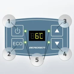 Lodówka turystyczna Berdsen Icemax 29 litry tryb ECO - niebieska