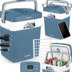 Lodówka turystyczna Berdsen Icemax 29 litry tryb ECO - niebieska