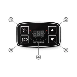 Lodówka turystyczna Berdsen Icemax 29 litry tryb ECO - czarna