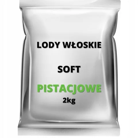 LODY WŁOSKIE SOFT PISTACJOWE 2 kg mieszanka w PROSZKU