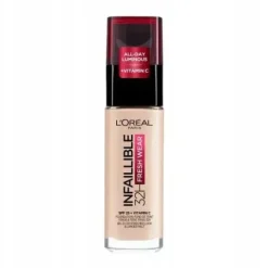 L'Oreal podkład 32H Fresh Wear 015 PORCELAIN długotrwały podkład Loreal