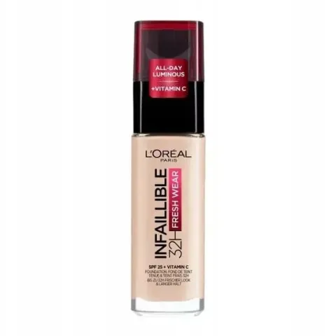 L'Oreal podkład 32H Fresh Wear 015 PORCELAIN długotrwały podkład Loreal