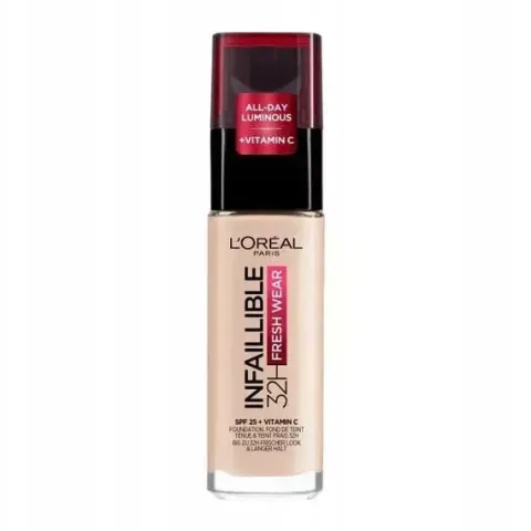 L'Oreal podkład 32H Fresh Wear 015 PORCELAIN długotrwały podkład Loreal