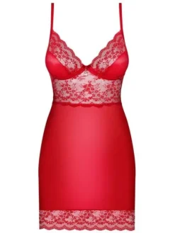 Lovica koszulka i stringi czerwone – czyli jak być uroczą diablicą! Obsessive L/XL