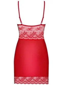Lovica koszulka i stringi czerwone – czyli jak być uroczą diablicą! Obsessive L/XL