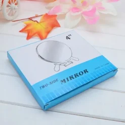 LUSTERKO DO MAKIJAŻU KOSMETYCZNE LUSTRO STOJĄCE 19 CM