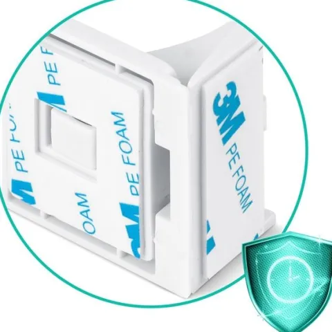 Magnetyczne zabezpieczenie szafek Ricokids 798010 8 szt