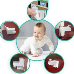 Magnetyczne zabezpieczenie szafek Ricokids 798010 8 szt