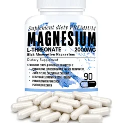 MAGNEZ L-TREONIAN 2000 MG SEN PAMIĘĆ KONCENTRACJA STRES UKŁAD NERWOWY 90TAB