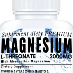 MAGNEZ L-TREONIAN 2000 MG SEN PAMIĘĆ KONCENTRACJA STRES UKŁAD NERWOWY 90TAB