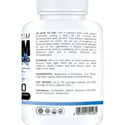 MAGNEZ L-TREONIAN 2000 MG SEN PAMIĘĆ KONCENTRACJA STRES UKŁAD NERWOWY 90TAB