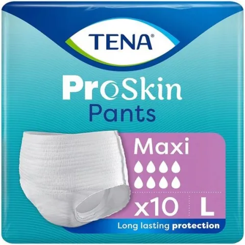 Majtki chłonne TENA Pants Maxi L pieluchomajtki pieluchy dla dorosłych