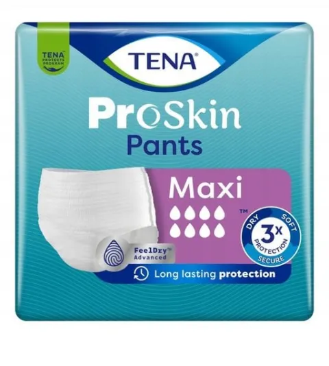Majtki chłonne TENA Pants Maxi L pieluchomajtki pieluchy dla dorosłych