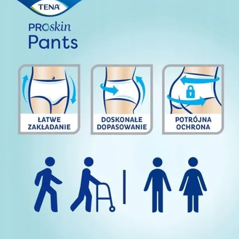 Majtki chłonne TENA Pants Maxi L pieluchomajtki pieluchy dla dorosłych