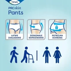 Majtki chłonne TENA Pants Maxi M pieluchomajtki pieluchy dla dorosłych