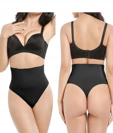 MAJTKI WYSZCZUPLAJĄCE BEZSZWOWE POPORODOWE BODY BRZUCH PUPĘ MODELUJĄCE