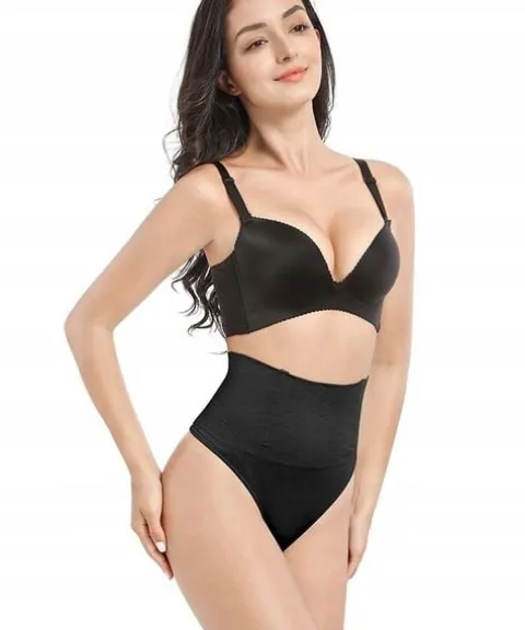 MAJTKI WYSZCZUPLAJĄCE BEZSZWOWE POPORODOWE BODY BRZUCH PUPĘ MODELUJĄCE