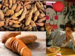 Makaron do hot pot ze słodkich ziemniaków bezglutenowy z batatów sweet potato 350g