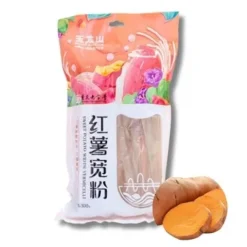 Makaron do hot pot ze słodkich ziemniaków bezglutenowy z batatów sweet potato 350g