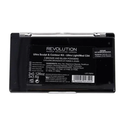 MakeUp Revolution Zestaw Do Konturowania C04 FAIR