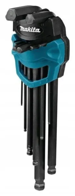 MAKITA B-65894 KLUCZE IMBUSOWE DŁUGIE Z KULKĄ 9szt.