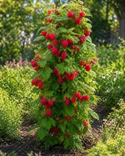 Malina Raspberry Tower Hara PBR drzewo malinowe kolumnowe sadzonka