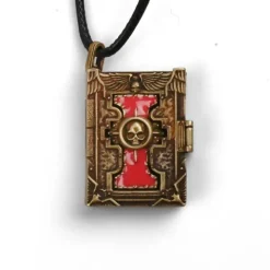 Manuskrypt Inkwizytorski | 2 cm | Metal | Zawieszka Brelok | Warhammer 40k