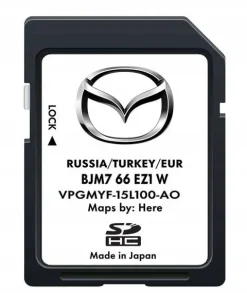 MAPA MAZDA NAWIGACJA KARTA NAJNOWSZA 2024 EUROPA