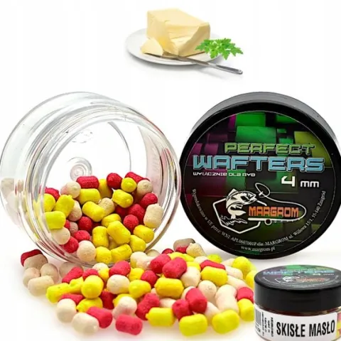 MARGROM Perfect WAFTERS 4mm aromat SKISŁE MASŁO przynęta