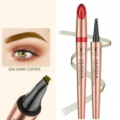 MARKER DO BRWI KERDKA MICROBLADING PISAK 4w1 Kolor ciemnej kawy