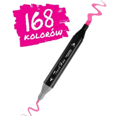 Markery alkoholowe z torbą 168 szt Nukido NK-914